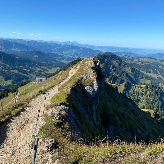 Wanderweg im Oberallgäu