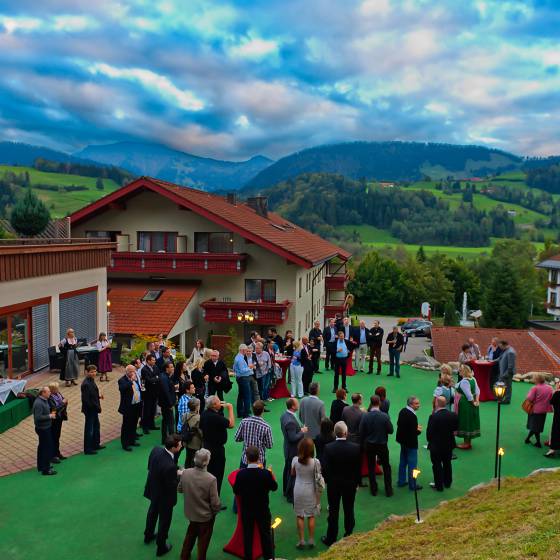 Teamevent am Königshof in Oberstaufen